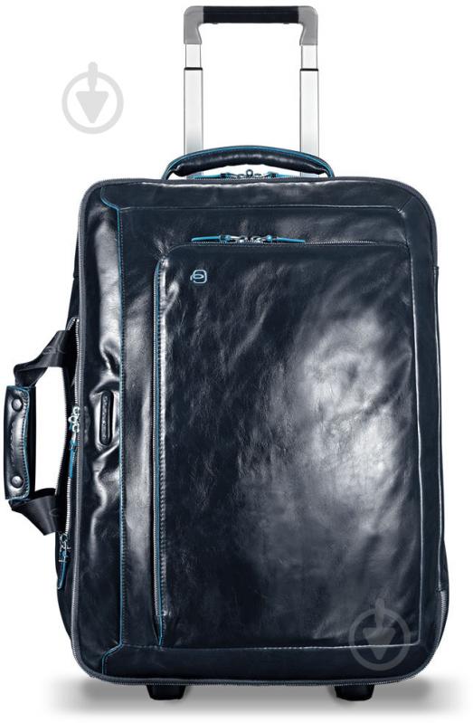 Чемодан Piquadro 54 л синий BL SQUARE/Navy Blue - фото 1 Чемодан Piquadro 54 л синий BL SQUARE/Navy Blue - фото 1