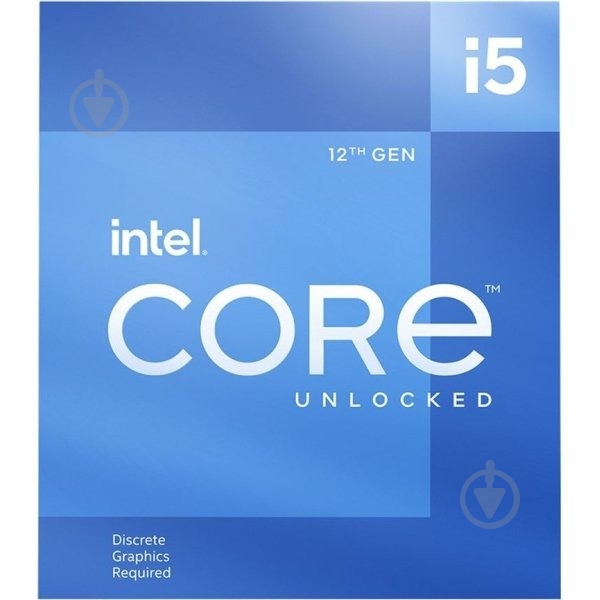 Процесор Intel Intel Core i5-12400F 2,5 GHz Socket 1700 Box (BX8071512400FSRL4W) - фото 2