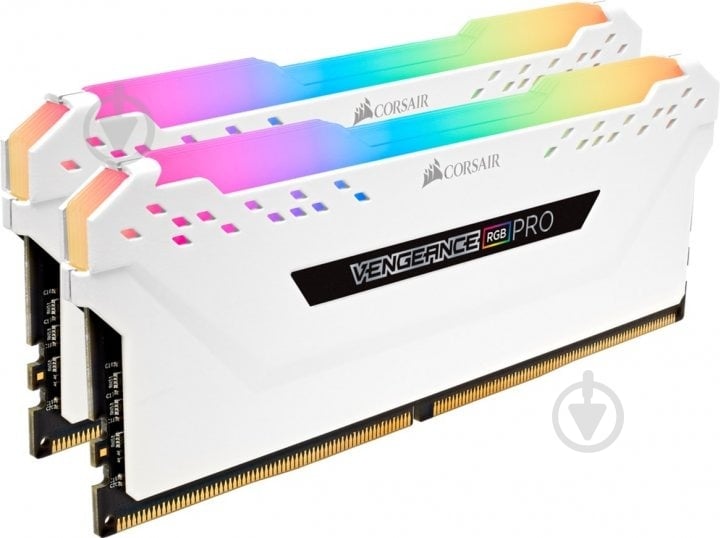 Оперативна пам'ять Corsair DDR4 SDRAM 16 GB (2x16GB) 3200 MHz (CMW16GX4M2C3200C16W) Vengeance RGB Pro - фото 2