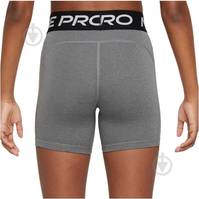 Шорты Nike Pro DA1033-091 р. L серый - фото 3 Шорты Nike Pro DA1033-091 р. L серый - фото 3