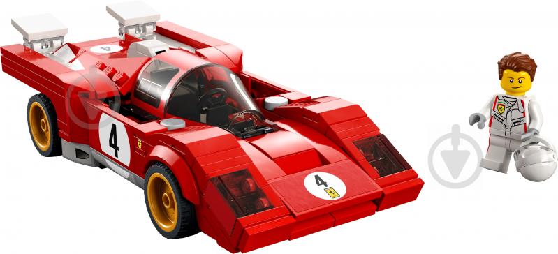 Конструктор LEGO Speed Champions 1970 Ferrari 512 M 76906 - фото 9