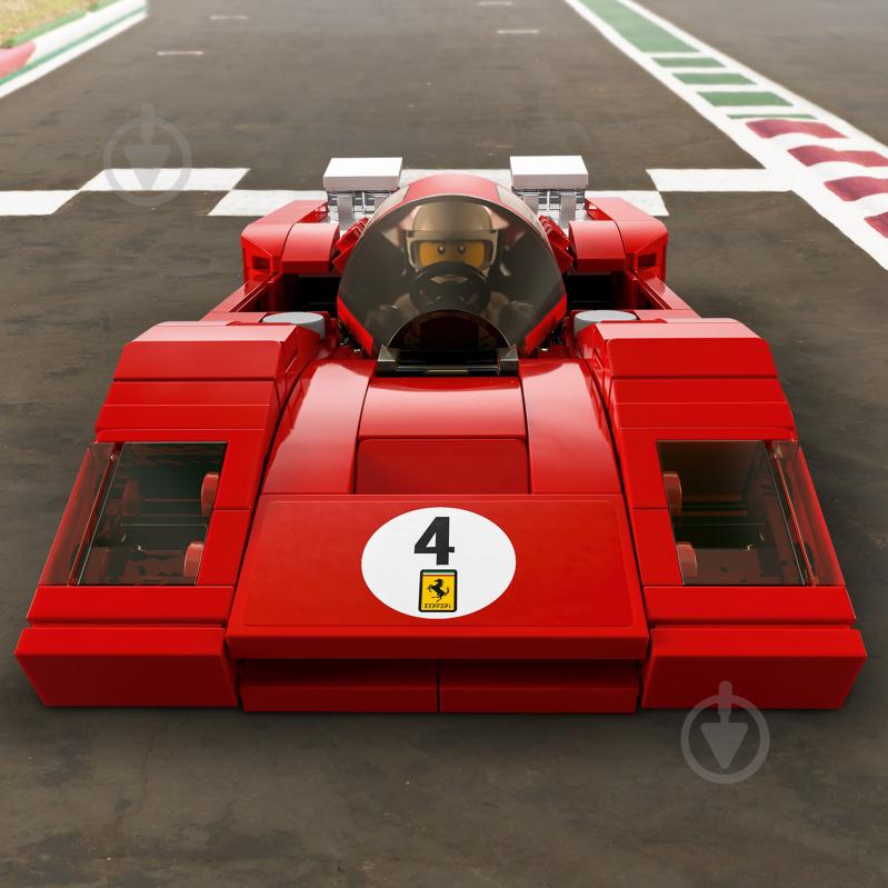 Конструктор LEGO Speed Champions 1970 Ferrari 512 M 76906 - фото 6