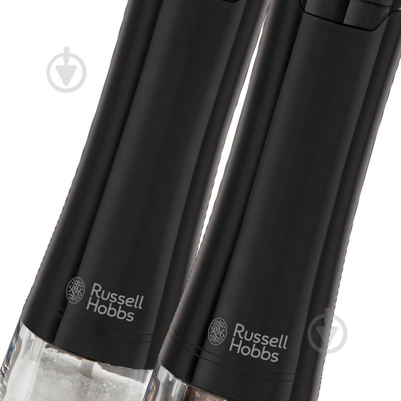 Набор Russell Hobbs электромельниц для соли и перца 28010-56 Black - фото 3