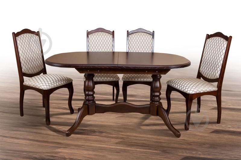 Стол обеденный Вавилон тёмный орех - фото 3