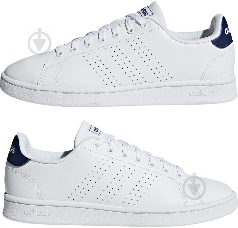 Кросівки чоловічі демісезонні Adidas ADVANTAGE F36423 р.40 білі - фото 5