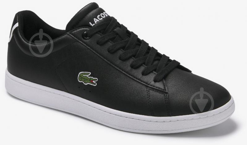 Кроссовки мужские демисезонные Lacoste CARNABY EVO BL 1 SMA 733SPM1002024 р.44,5 черные - фото 1