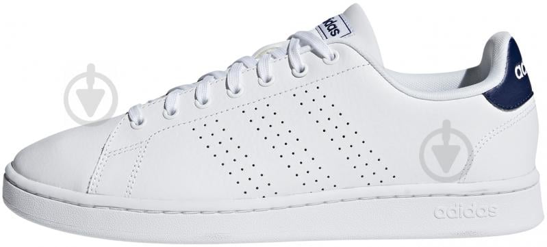 Кроссовки мужские демисезонные Adidas ADVANTAGE F36423 р.47 1/3 белые - фото 3