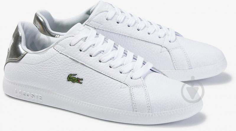 Кроссовки женские демисезонные Lacoste GRADUATE 120 1 SFA 739SFA0015108 р.36 белые - фото 2