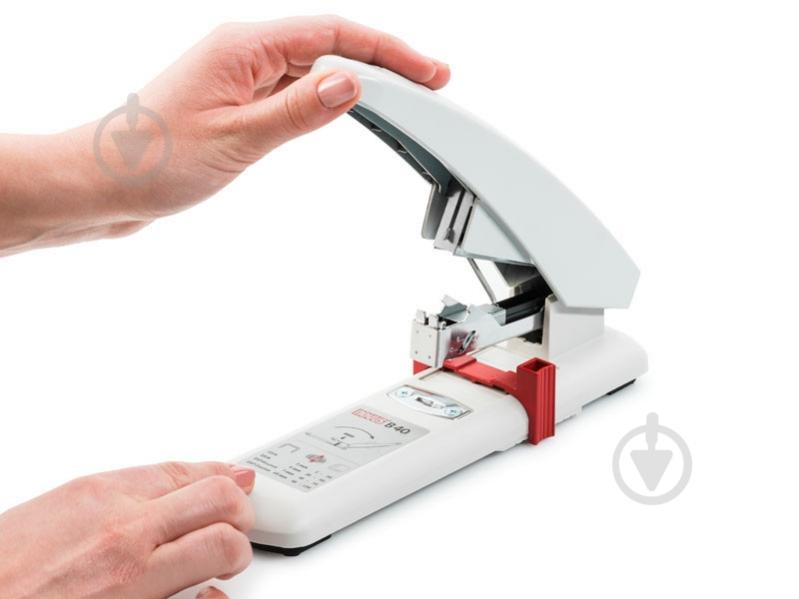 Степлер В40 серый Novus - фото 2