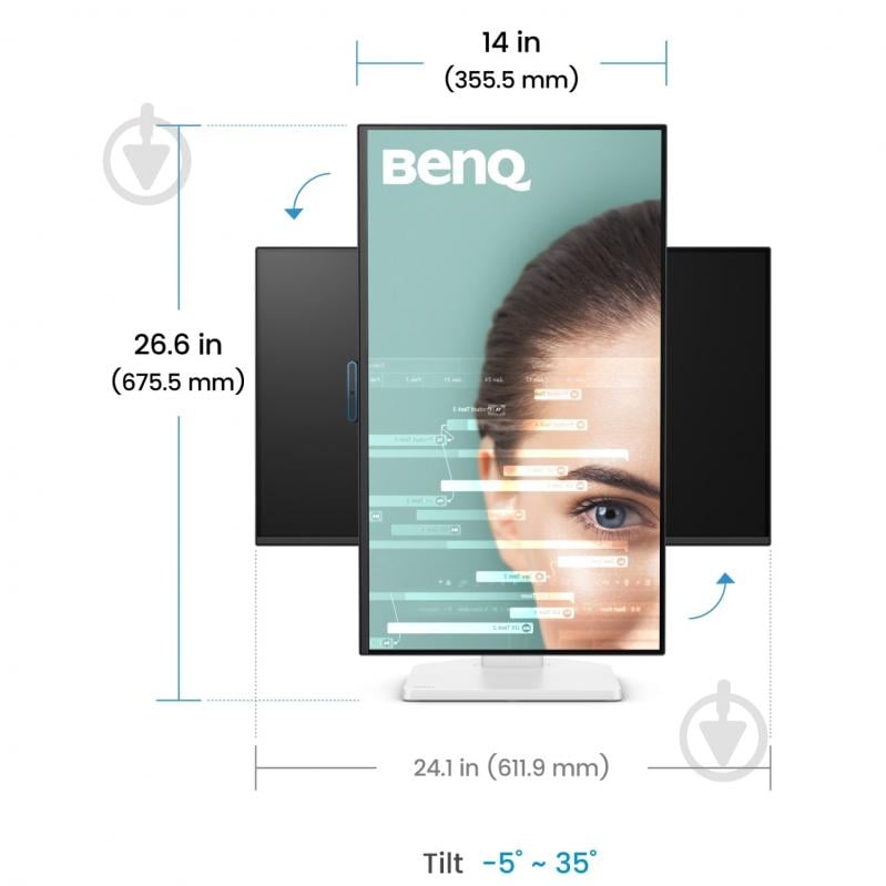 Монитор BenQ GW2790TC 27" (9H.LNSLA.TBE) - фото 6