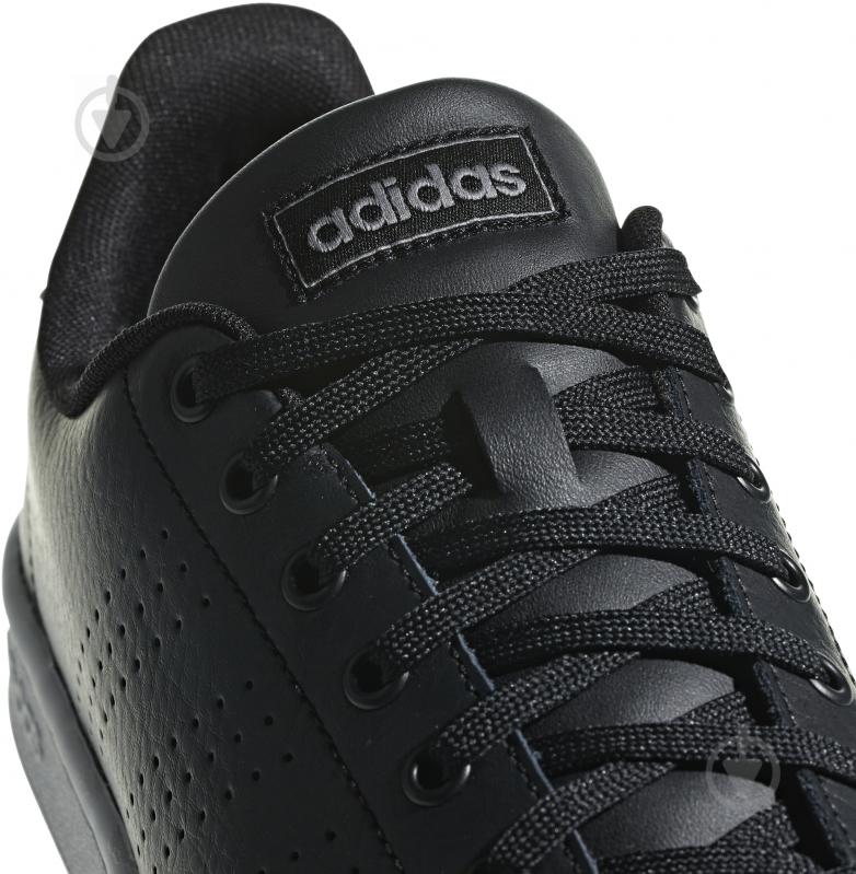 Кроссовки мужские демисезонные Adidas ADVANTAGE F36431 р.40 2/3 черные - фото 9