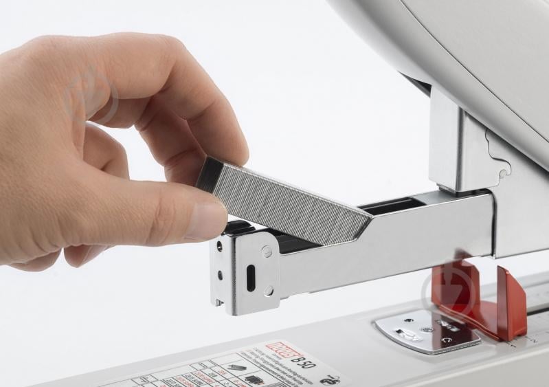 Степлер В50 серый Novus - фото 6