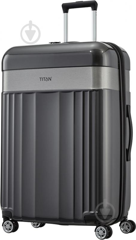 Валіза Titan 102 л чорний Ti831404-04 - фото 1 Валіза Titan 102 л чорний Ti831404-04 - фото 1