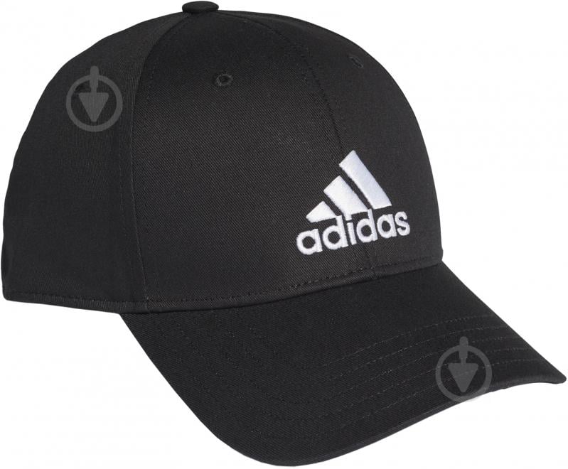 Кепка Adidas BBALL CAP COT FK0891 OSFL чорний - фото 3