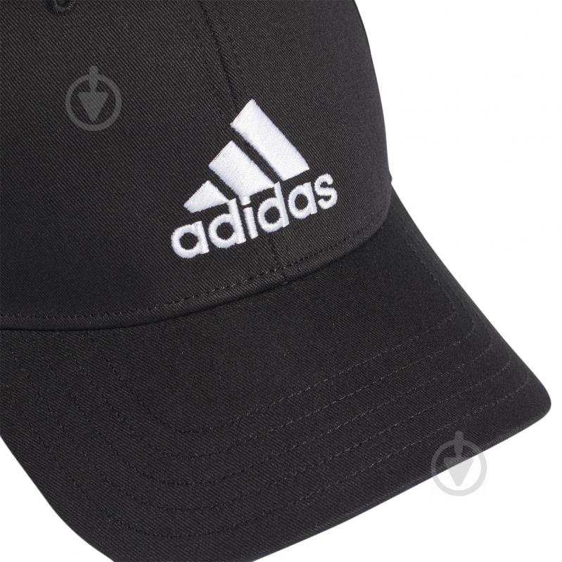 Кепка Adidas BBALL CAP COT FK0891 OSFL чорний - фото 7