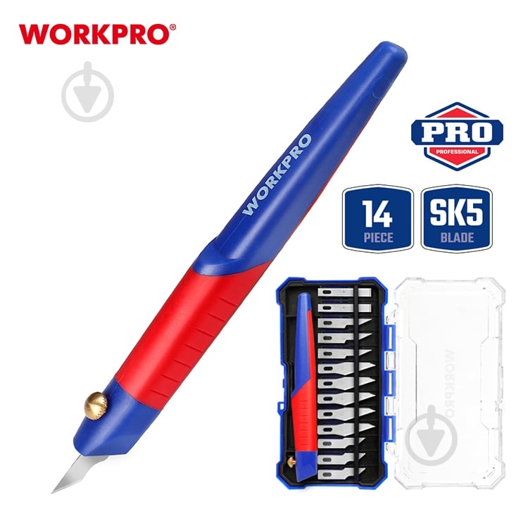 Набор ножей WORKPRO для хобби WP219005 - фото 2