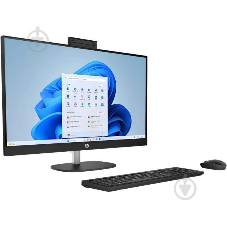 Моноблок HP 27-cr2003ua AiO 27" (D3MU3EA) black - фото 2