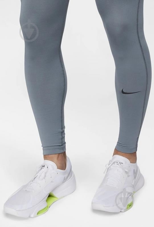 Лосины Nike Pro Warm FB7961-084 р.L серый - фото 4