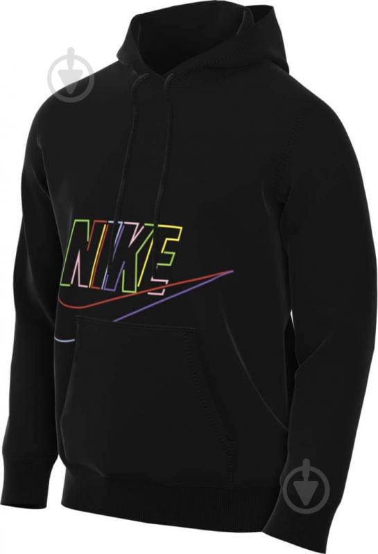 Джемпер Nike CLUB+ BB PO HOODIE MCF DX0541-010 р.S черный - фото 10