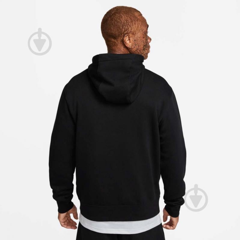 Джемпер Nike CLUB+ BB PO HOODIE MCF DX0541-010 р.S черный - фото 2