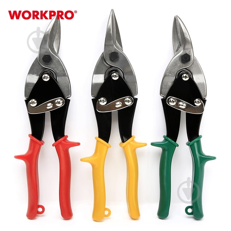 Набір ножиць по металу WORKPRO - фото 2 Набір ножиць по металу WORKPRO - фото 2