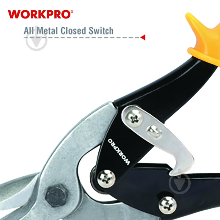 Набір ножиць по металу WORKPRO - фото 7 Набір ножиць по металу WORKPRO - фото 7