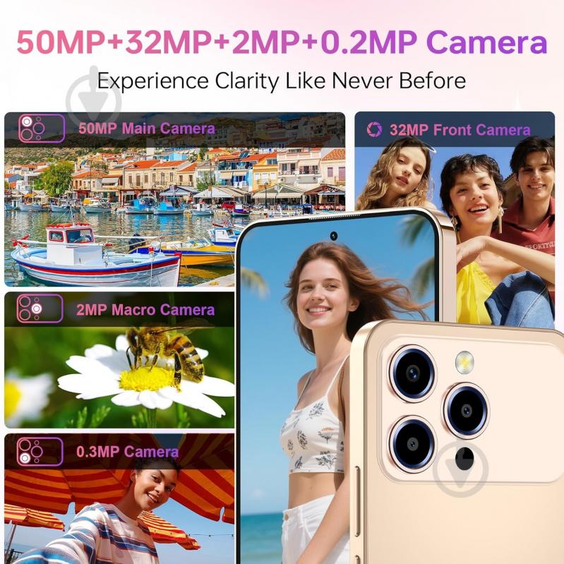 Смартфон Oukitel P1 Pro 8/512GB black (P1_Pro_BK) - фото 5