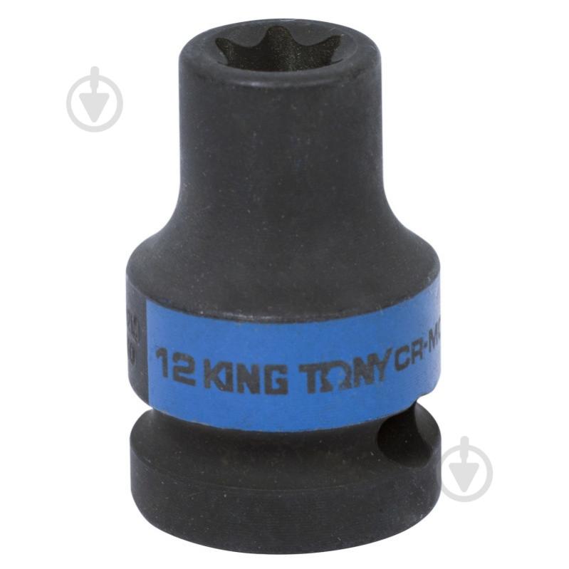 Головка ударная звездочка 1/2" Е12 KING TONY 457512M - фото 1