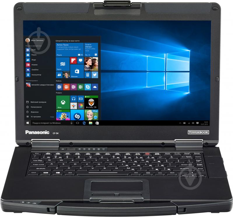 Ноутбук Panasonic TOUGHBOOK CF-54 14" (CF-54G0486T9) black - фото 1