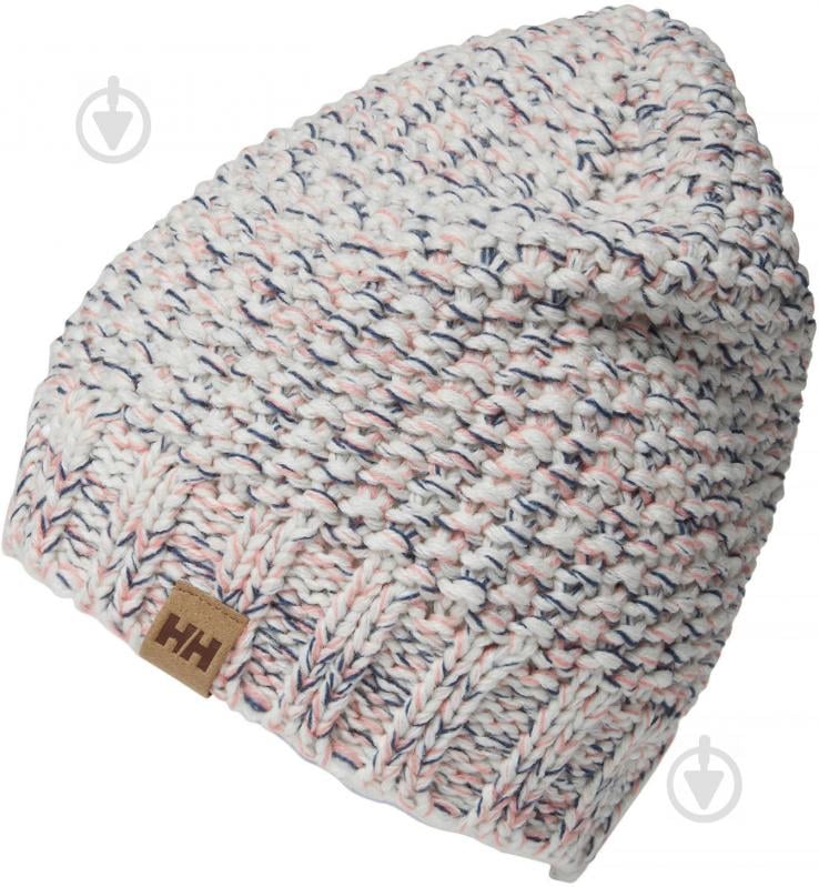 Шапка Helly Hansen Chill Knit Beanie 67405-011 р.one size бежевий - фото 1