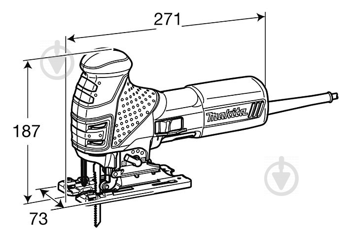 Электролобзик Makita 4351CT - фото 8