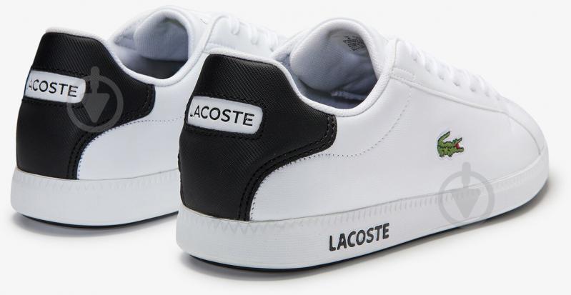 Кроссовки мужские демисезонные Lacoste GRADUATE 0120 2 SMA 740SMA0075147 р.41 белые - фото 3