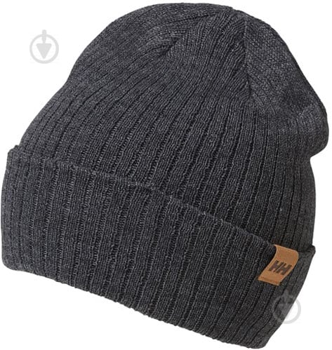 Шапка Helly Hansen Business Beanie 2 67195-964 р.one size серый - фото 1