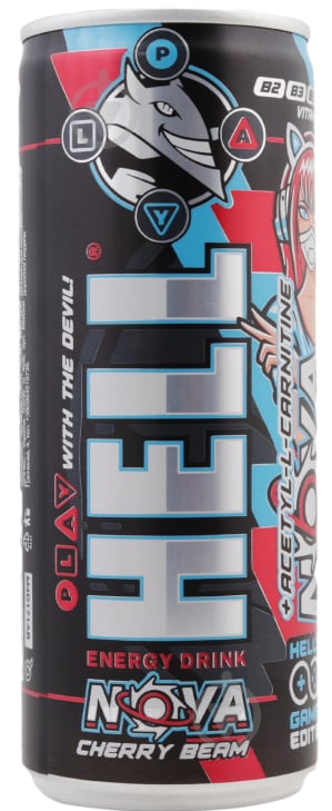Энергетический напиток HELL Gamer Nova черная черешня 0,25 л - фото 1