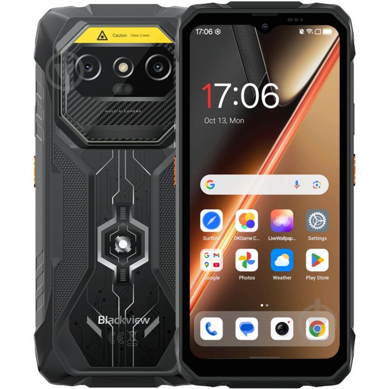 Смартфон Blackview ROCK 1 Pro 8/256GB black (ROCK_1_Pro_BK) - фото 1