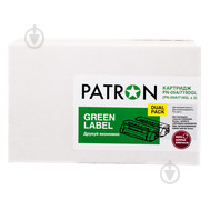 Картридж лазерный Patron CE505A/CANON 719 (PN-05A/719DGL) DUAL PACK GREEN Label black - фото 1