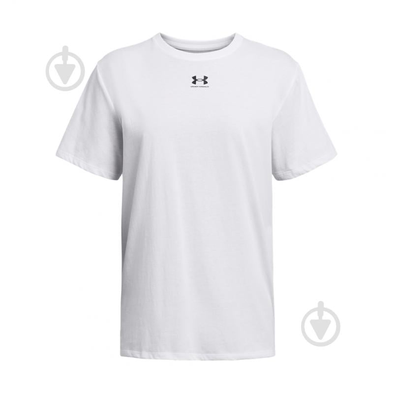 Футболка Under Armour Campus Oversize SS 1387193-100 р.XL белый - фото 3