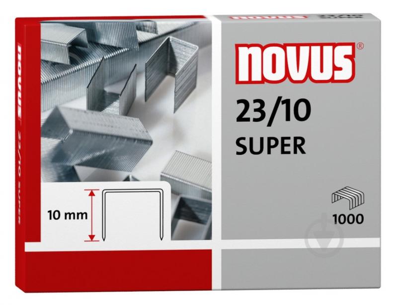 Скоба для степлера № 23/10 SUPER 042-0531 Novus - фото 1 Скоба для степлера № 23/10 SUPER 042-0531 Novus - фото 1