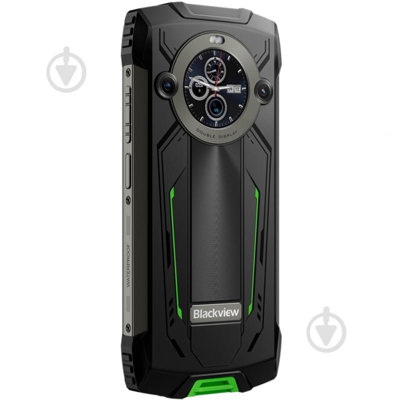 Смартфон Blackview BV8200 12/256GB black/green (BV8200_GN) - фото 5
