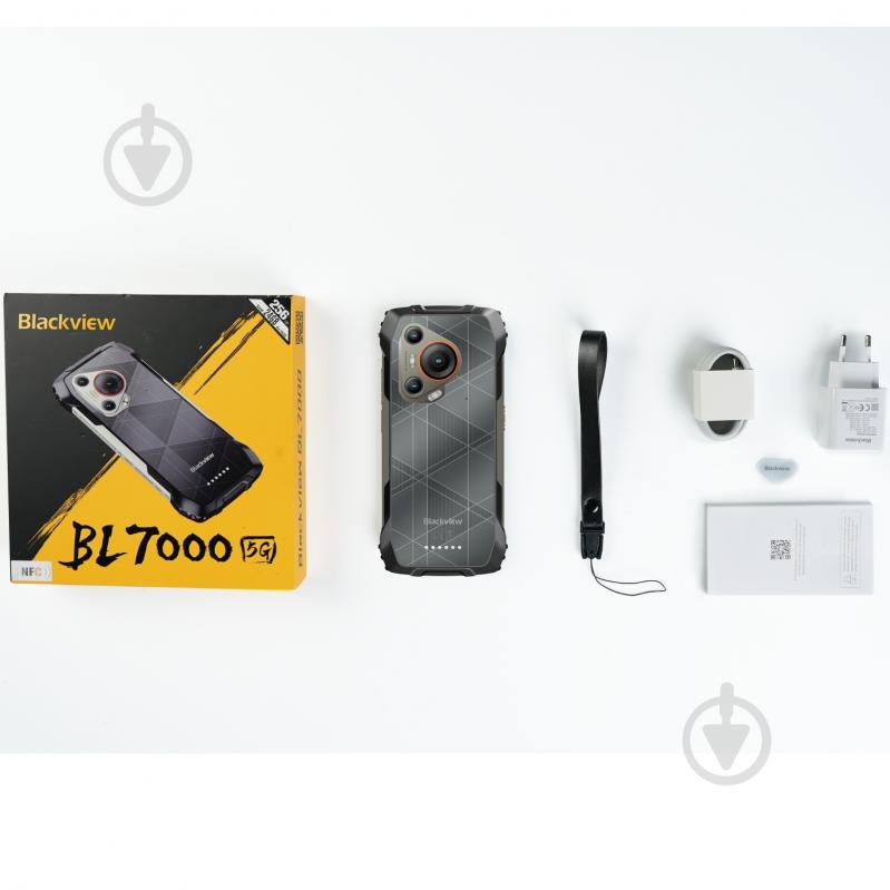 Смартфон Blackview BL7000 8/256GB black/orange (BL7000_OR) - фото 9 Смартфон Blackview BL7000 8/256GB black/orange (BL7000_OR) - фото 9