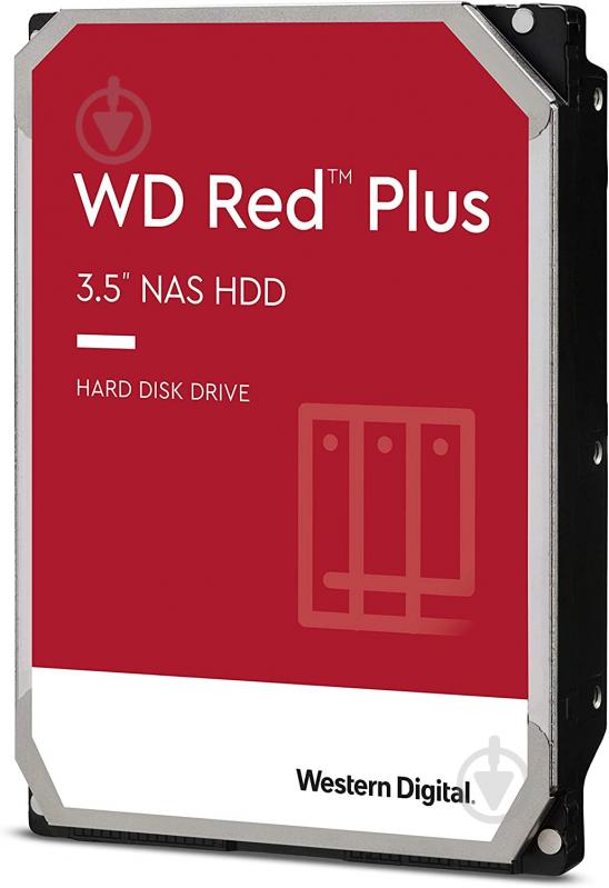 Жесткий диск WD Red Plus 6 ТБ 3,5" SATA (WD60EFPX) - фото 2