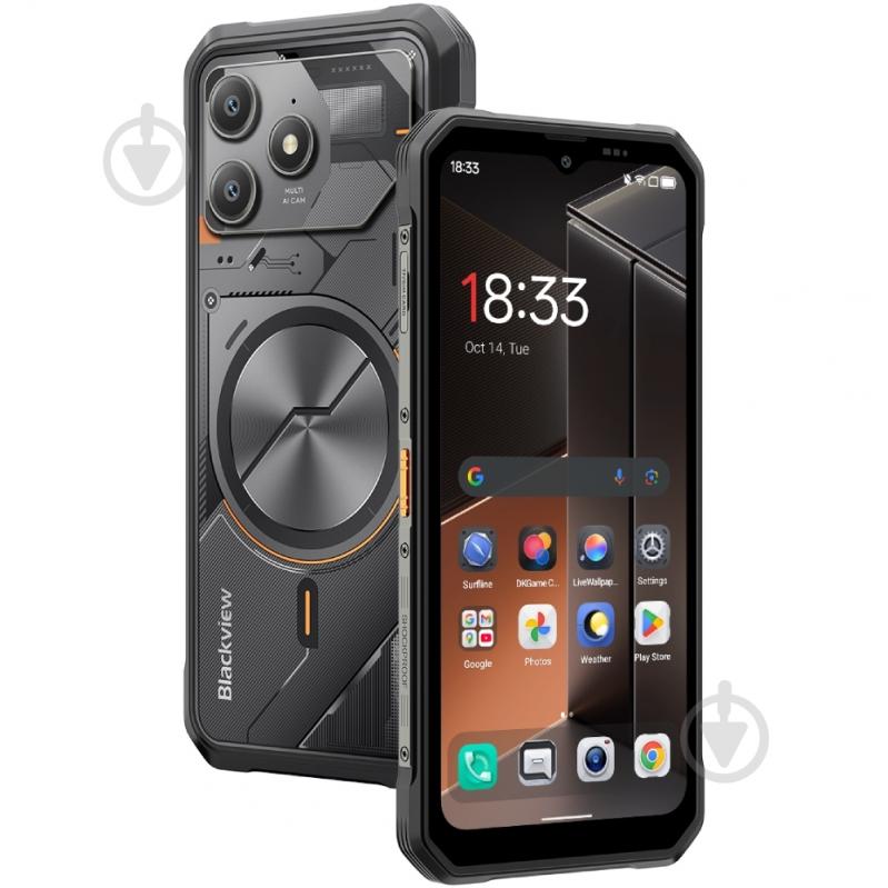 Смартфон Blackview FORT 100 8/128GB black (FORT_100_BK) - фото 8 Смартфон Blackview FORT 100 8/128GB black (FORT_100_BK) - фото 8