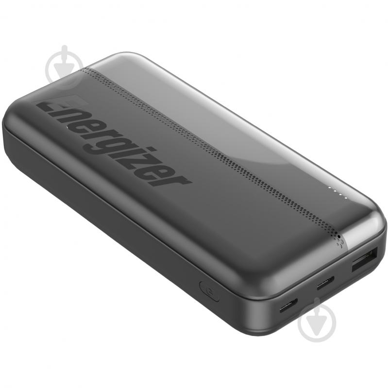 Повербанк Energizer 20000 mAh black (UE20050CC) - фото 2 Повербанк Energizer 20000 mAh black (UE20050CC) - фото 2