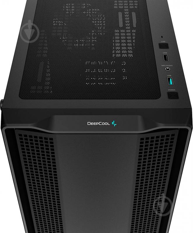 Корпус Deepcool CC360 ARGB без БЖ (R-CC360-BKAPM3-G-1) Black - фото 9