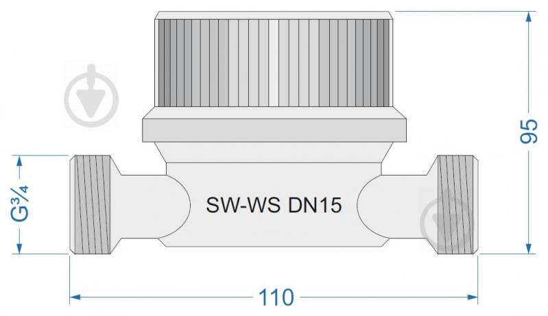 Лічильник холодної води SENS SW-WS - фото 4