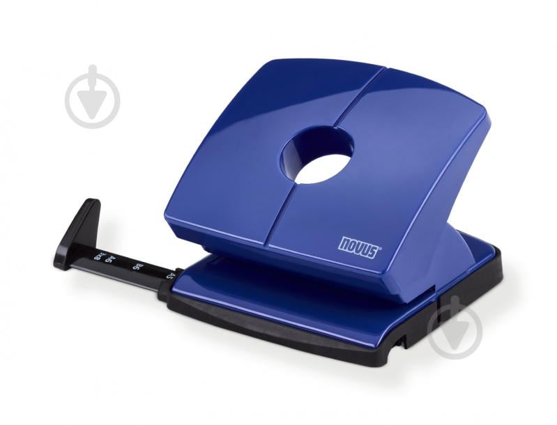 Дырокол B220 синий Novus - фото 1