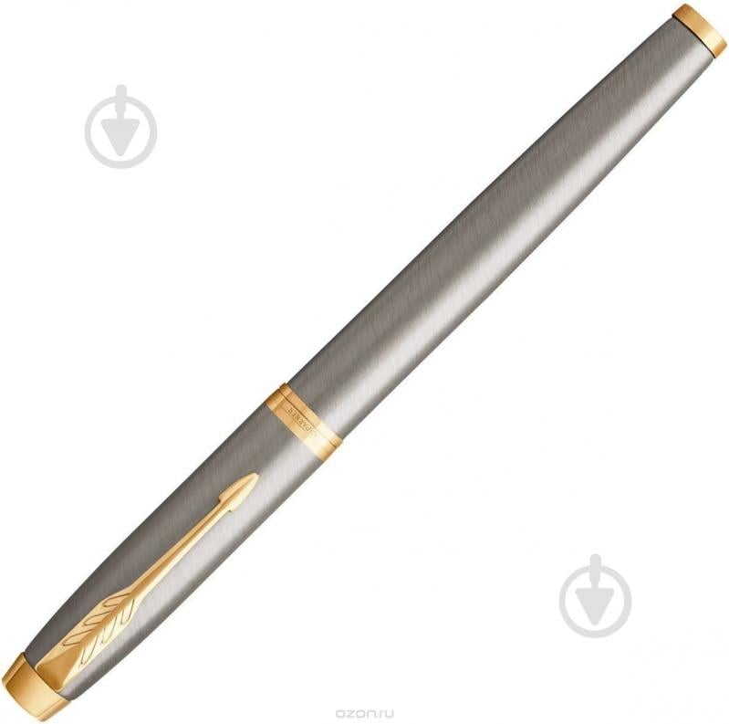 Ручка перьевая Parker IM Brushed Metal - фото 2