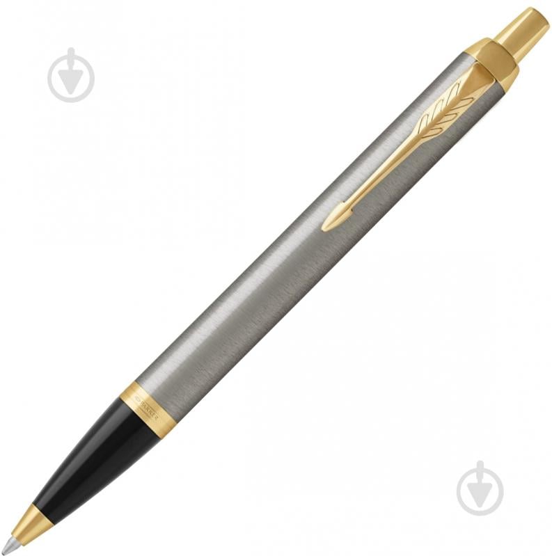 Ручка шариковая Parker IM Brushed Metal - фото 1