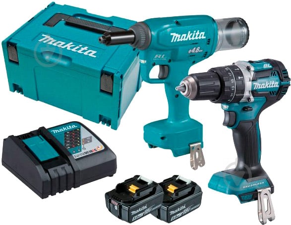 Набор аккумуляторного инструмента Makita SET-DRV150 - фото 1