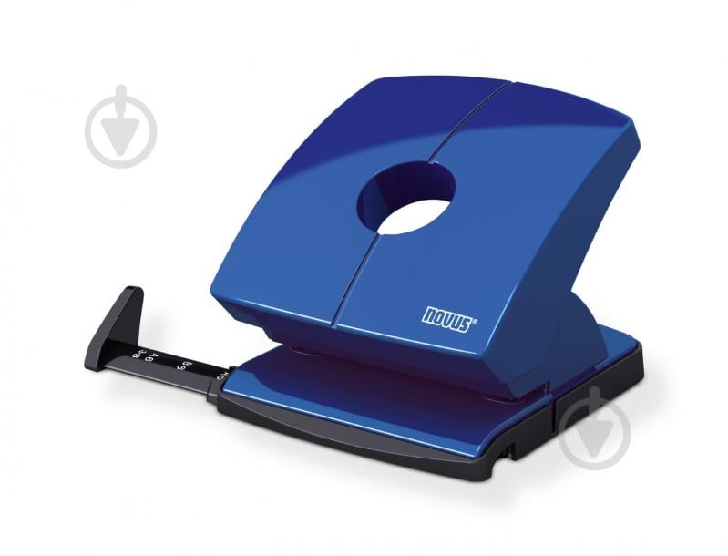 Дырокол В230 синий Novus - фото 1